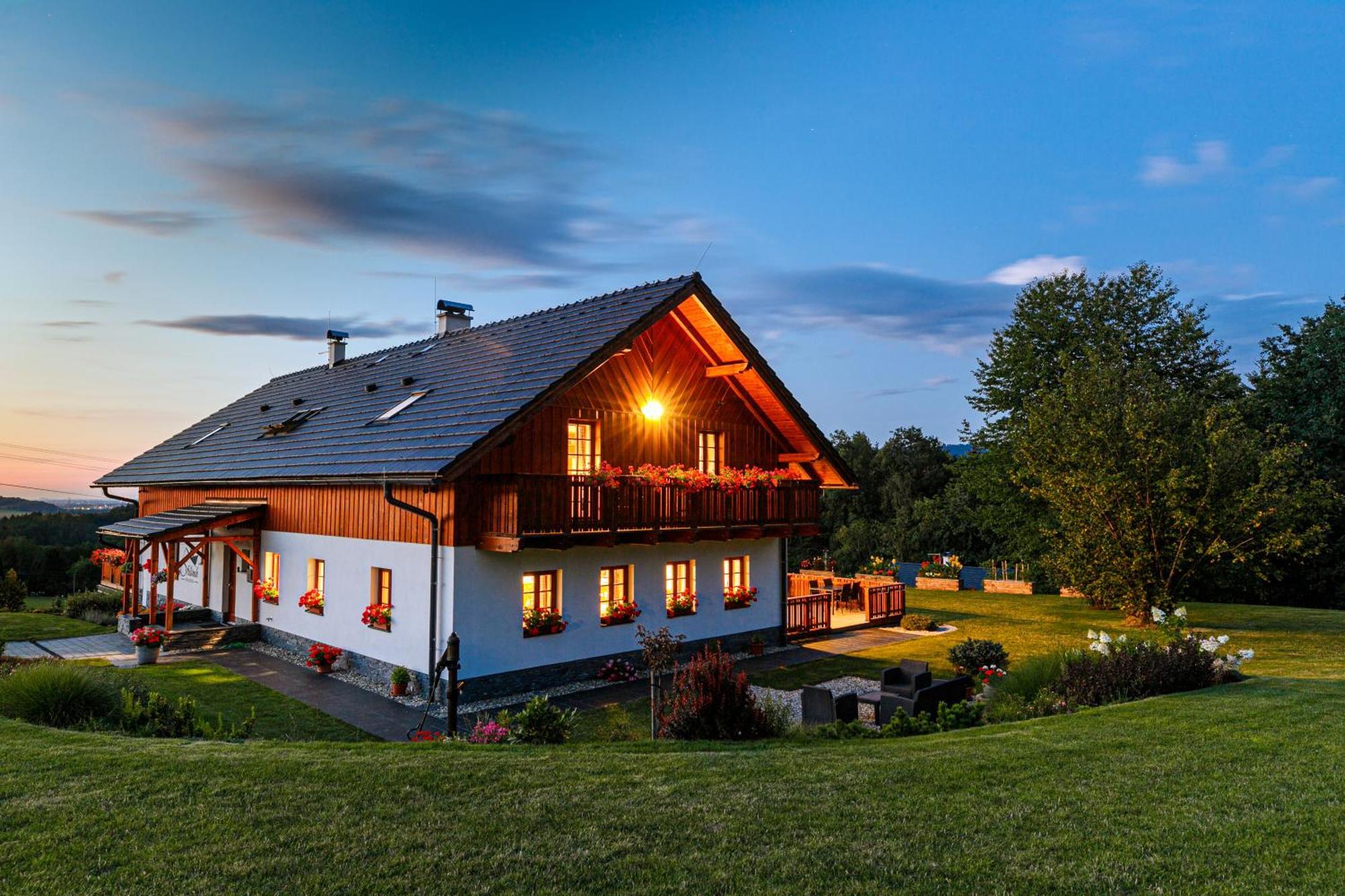 Penzion Stribrnik Krásná Exterior foto
